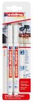 Edding Kreidemarker 4085 2er-Blister weiß