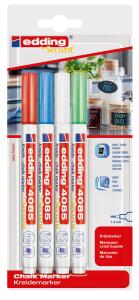 Edding Kreidemarker 4085 4er-Blister sortiert basic