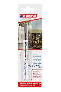 Edding Glanzlackmarker Kalligrafie 753 1er-Blister schwarz