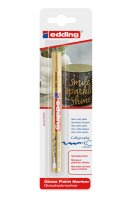Edding Glanzlackmarker Kalligrafie 753 1er-Blister gold