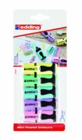 Edding Mini Textmarker 7 5er-Blister sortiert pastell