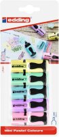 Edding Mini Textmarker 7 5er-Blister sortiert pastell