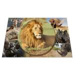 Herma Schreibunterlage Karton 55 x 35 cm Afrika Tiere