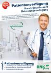 RNK Patientenverfügung DIN A4 Euroloch mit Betreuungsverf./Vorsorgevollm.
