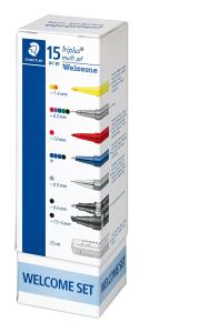Staedtler triplus multi set WELCOME 15 ST
