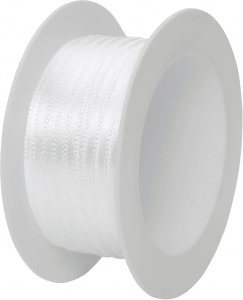 STEWO Satin Spule 3mmx5m weiss