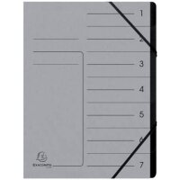 Exacompta EXACOMPTA Ordnungsmappe - 7 Fächer, A4,...