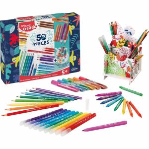 Malset & Bastelset 50-tlg. Cretaiv MAPED 907037 sortiert