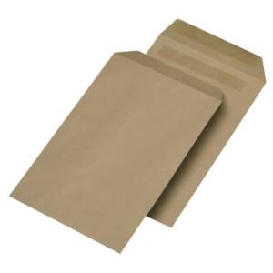 mayer-network Versandtaschen Recycling - C5, ohne Fenster, selbstklebend, 90 g/qm, braun, 500 Stück