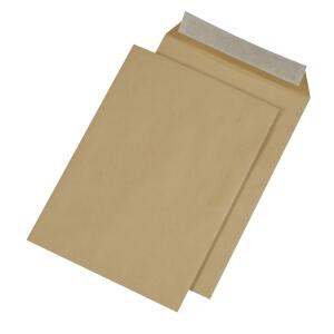 mayer-network Versandtaschen Recycling - C4 , ohne Fenster, haftklebend, 110 g/qm, braun, 250 Stück
