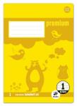 Staufen Schulheft A4 32Bl 90g Lin1 Premium farb hinterl 1.Schuljahr