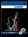 Staufen Collegeblock A4 80Bl 90g Lin28 Premium liniert mit DR 4Motive