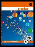 Staufen Collegeblock A4 80Bl 90g Lin28 Premium liniert mit DR 4Motive