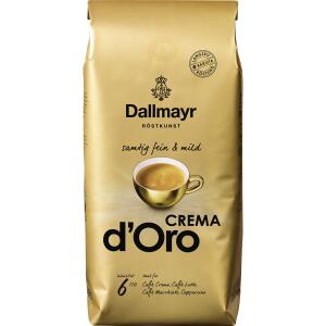 Dallmayr Kaffee Crema d´Oro - fein und Mild, 100% Arabica, 1.000 g