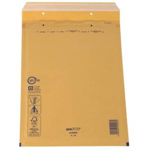 aroFOL Luftpolstertaschen Nr. 7 - 230x340 mm, braun, 100 Stück