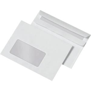 mayer-network Briefumschläge C6 (162x114 mm), mit Fenster, selbstklebend, 72 g/qm, 1.000 Stück