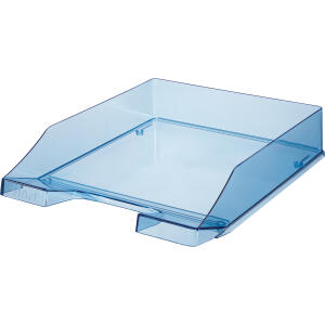 HAN Briefkorb KLASSIK - A4, blau-transparent