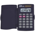 LEO Solar-Taschenrechner 094S, schwarz, 8-stellig,...