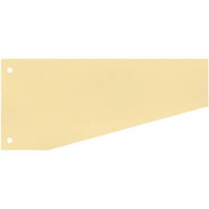 WEKRE Trennstreifen Trapez - 190 g/qm Karton, gelb, 100 Stück
