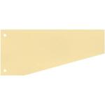 WEKRE Trennstreifen Trapez - 190 g/qm Karton, gelb, 100...