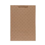 OOTB Kraftpapier-Geschenktüte mit Blumenverzierung