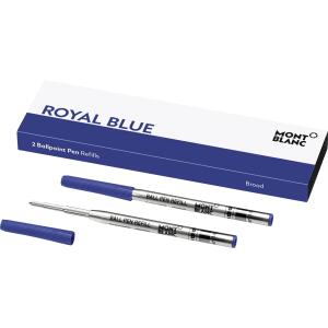 Kugelschreibermine 2ST B royalblau MONT BLANC 128215/124491 Grossraum