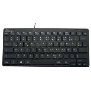 MEDIARANGE Tastatur kompakt - QWERTZ, schwarz