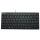 MEDIARANGE Tastatur kompakt - QWERTZ, schwarz