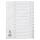 Q-Connect Zahlenregister - 1 - 12, PP, A4, 12 Blatt, weiß
