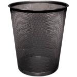 Q-Connect Papierkorb Metalldraht 19 Liter - schwarz