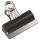 Q-Connect Briefklemmer - 75 mm, Klemmvolumen 20 mm, schwarz, 10 Stück