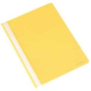 Q-Connect Schnellhefter - A4, 250 Blatt, PP, gelb