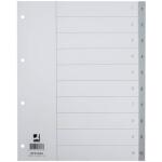 Q-Connect Zahlenregister - 1 - 10, PP, A4...