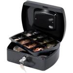 Q-Connect Geldkassette - 205 x 160 x 85 mm, schwarz