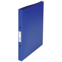 Q-Connect Ringbuch transparent - A4, 2-Ring,...