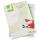 Q-Connect Inkjet+Laser+Kopier-Etiketten - 70,0 x 25,4 mm, weiß, 3300 Stück/100