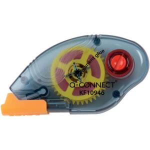 Kleberoller permanent Einweg tr.-blau Q-CONNECT KF10946 6,5mmx8,5m