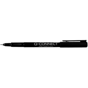 Q-Connect Feinschreiber 0,4 mm, schwarz