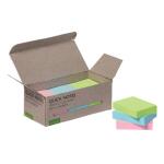 Q-Connect Haftnotizblock Recycling - 51 x 35 mm, pastell,...