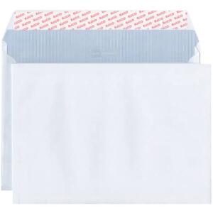Elco Versandtasche documento - B4, weiß, 120 g/qm, Haftklebung, 20 mm Seitenfalte