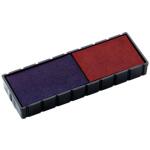 COLOP Ersatzkissen E/12/2 blau/rot