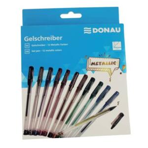 Gelschreiber 12ST Metallic DONAU 5110200-99