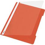 LEITZ 4191 Schnellhefter A4 langes Beschriftungsfeld PVC...