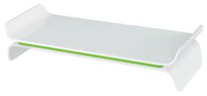 LEITZ 6504 Monitorständer Ergo WOW zwei Höhen weiß/grün