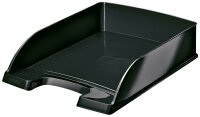 LEITZ 5226 Briefkorb Plus WOW A4 Polystyrol schwarz metallic