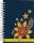 RNK Notizbuch mit Register A-Z A6 Orient Flowers 48Bl