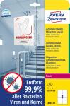 Zweckform Folienetiketten 105x148 mm weiß L8003-10...
