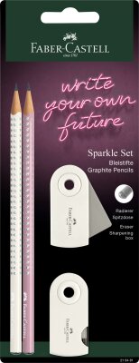 Faber Castell Bleistiftset Sparkle 2 Bleist B Zubehör coco
