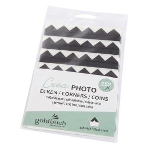 Goldbuch Fotoecken Crea schwarz