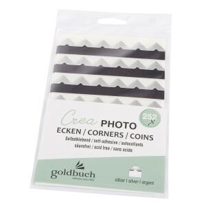 Goldbuch Fotoecken Crea silber